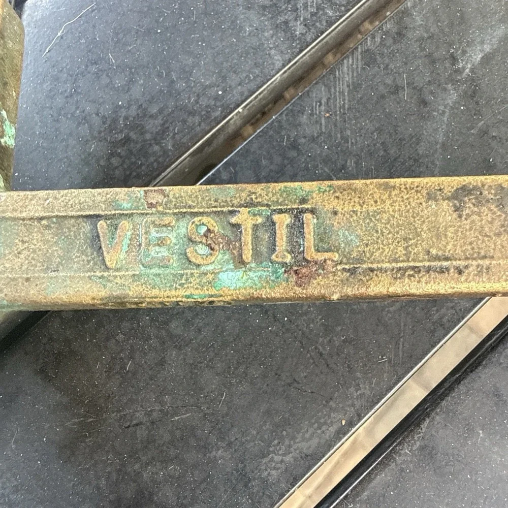 Vestil BNW-BX-W Non Sparking Bronze Alloy Drum Bung Nut Wrench 12